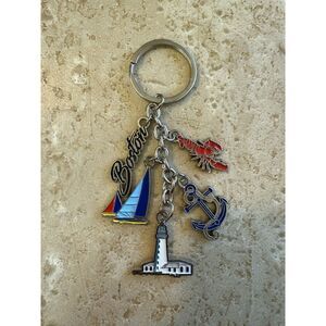 Boston Keychain